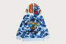 ABC CAMO TROMPE L'OEIL ZIP HOODIE
