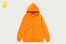TONAL MILOGRAM BANANA ZIP HOODIE