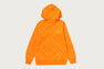 TONAL MILOGRAM BANANA ZIP HOODIE