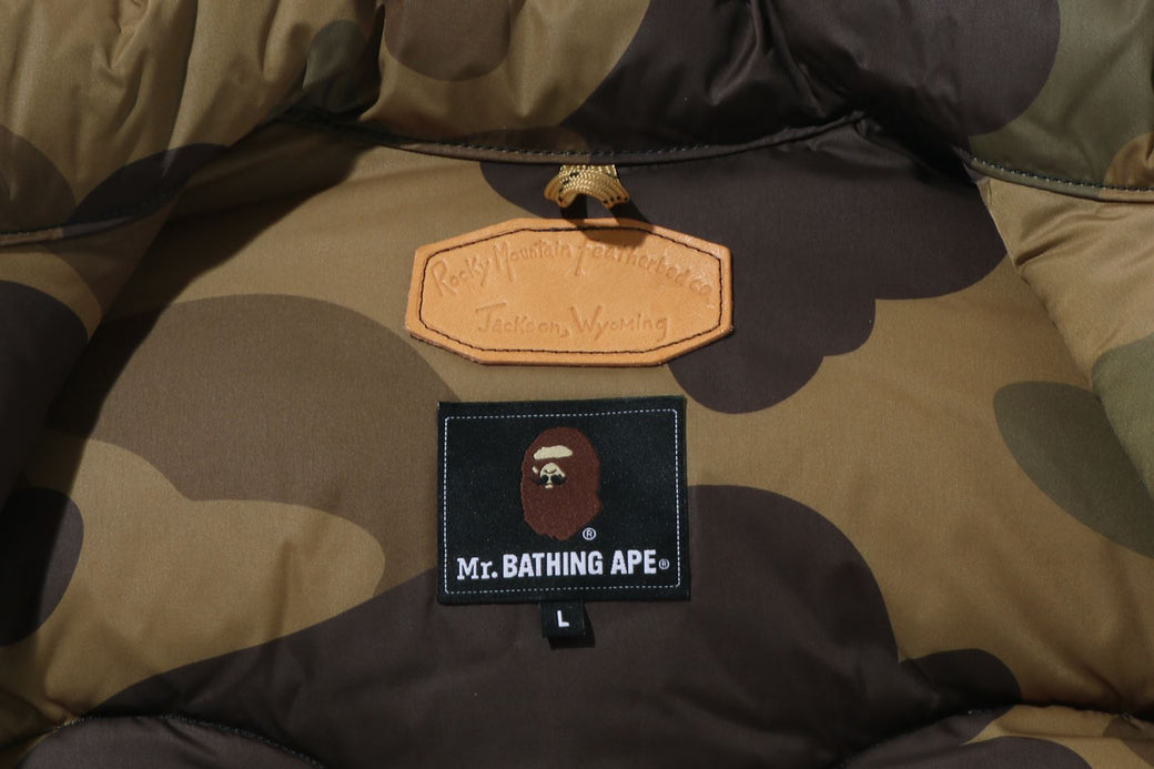 MR BATHING APE X RMFC 】DOWN VEST | bape.com