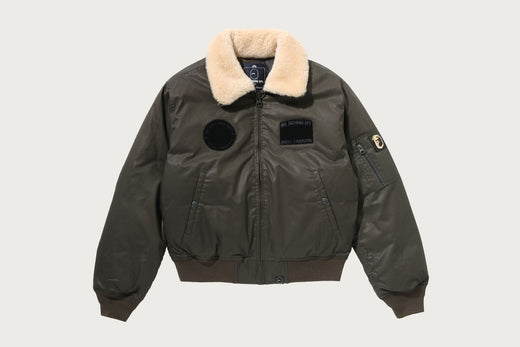 【MR. BATHING APE X NIGEL CABOURN】 B-15C JACKET ADAPTATION