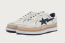 【MR. BATHING APE X NIGEL CABOURN】 LEATHER SNEAKERS