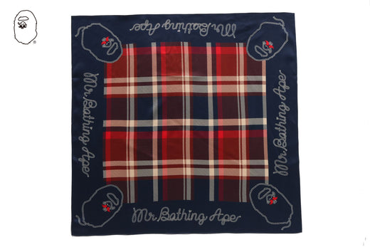 CHECK SCARF