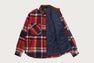 【MR. BATHING APE X NIGEL CABOURN】 CHECK SHIRT OUTER