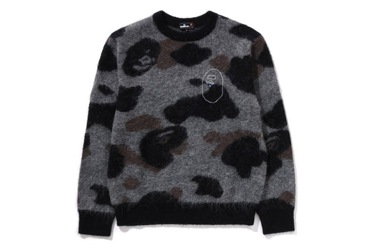 CAMO JACQUARD SWEATER