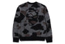 CAMO JACQUARD SWEATER