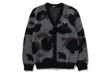 MR.BATHING APE CAMO MOHAIR JACQUARD CARDIGAN