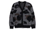 CAMO MOHAIR JACQUARD CARDIGAN