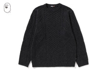 CHUNKY CABLE WOOL SWEATER