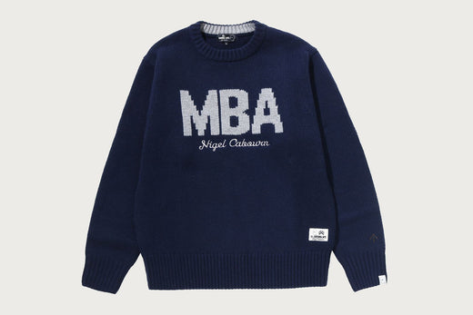 【MR. BATHING APE X NIGEL CABOURN】 CREW NECK JUMPER