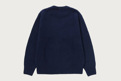 【MR. BATHING APE X NIGEL CABOURN】 CREW NECK JUMPER