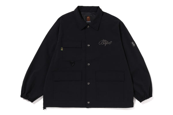 MR BATHING APE RELAXED FIT COACH JACKET | bape.com