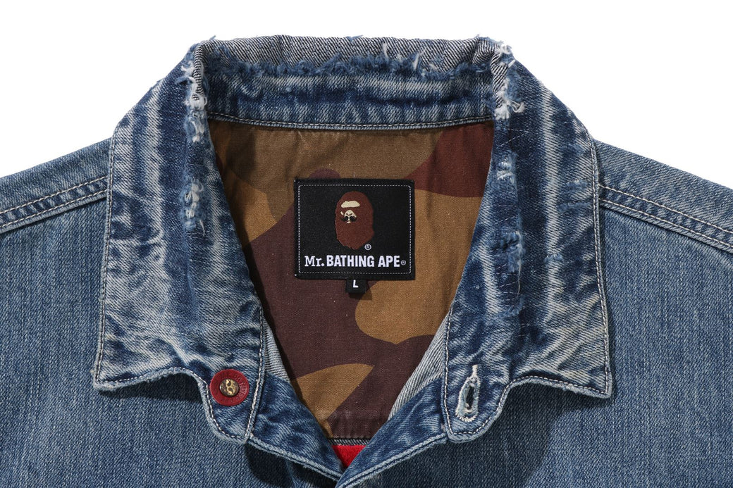 DENIM JACKET | bape.com DENIM JACKET | bape.com