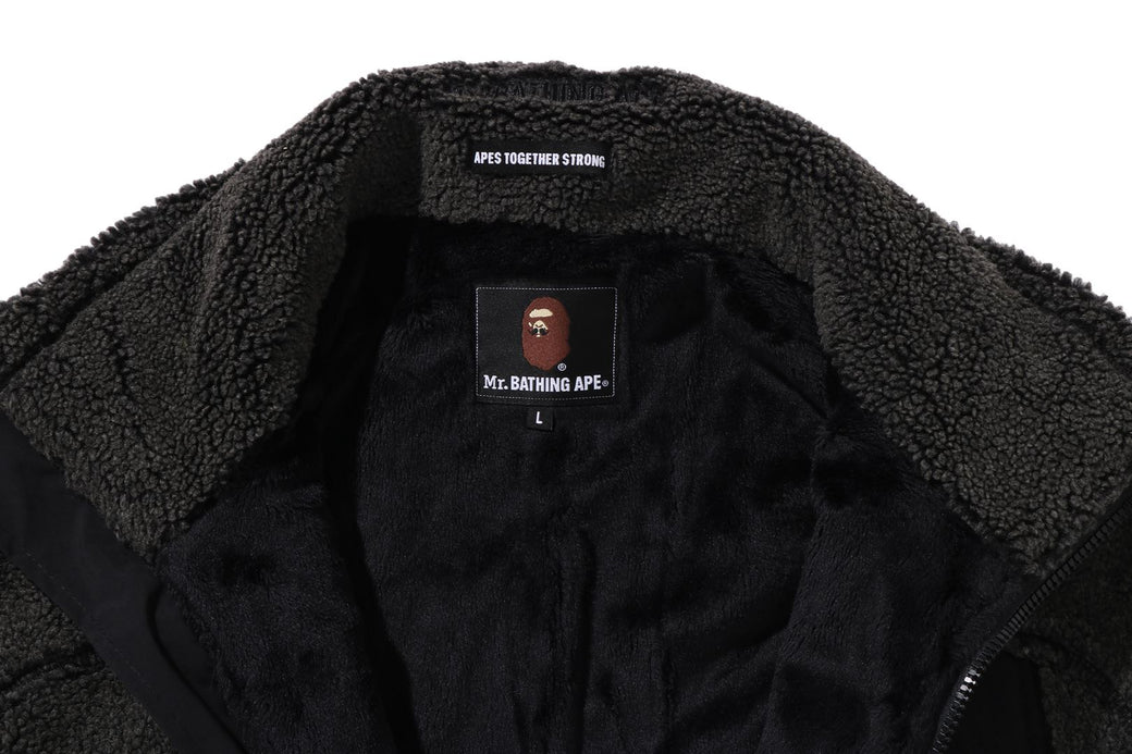 SHAERPA FLEECE JACKET | bape.com