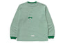 STRIPE LS PRINT TEE