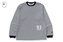 STRIPE LS PRINT TEE