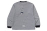 STRIPE LS PRINT TEE