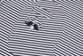 STRIPE LS PRINT TEE