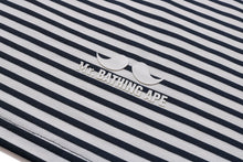 STRIPE LS PRINT TEE
