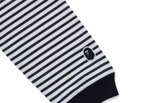 STRIPE LS PRINT TEE