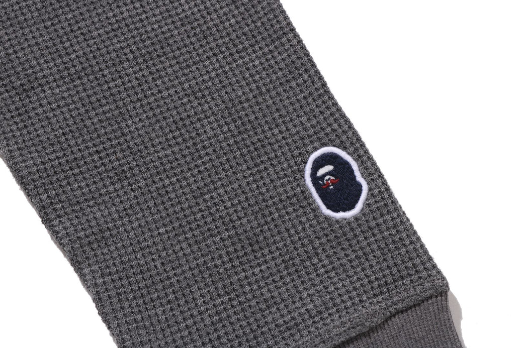 WAFFLE BASIC LS TEE | bape.com