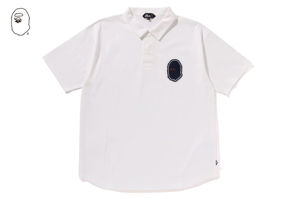 【onrk】A BATHING APE BAPE スター ポロシャツ M A BATHING APE(アベイシングエイプ) 00's BAPE STA one point logo