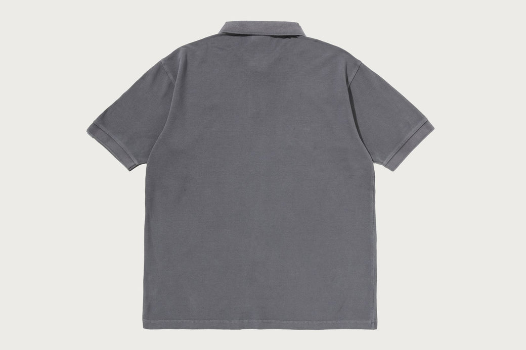 GARMENT DYED POLO SHIRT | bape.com