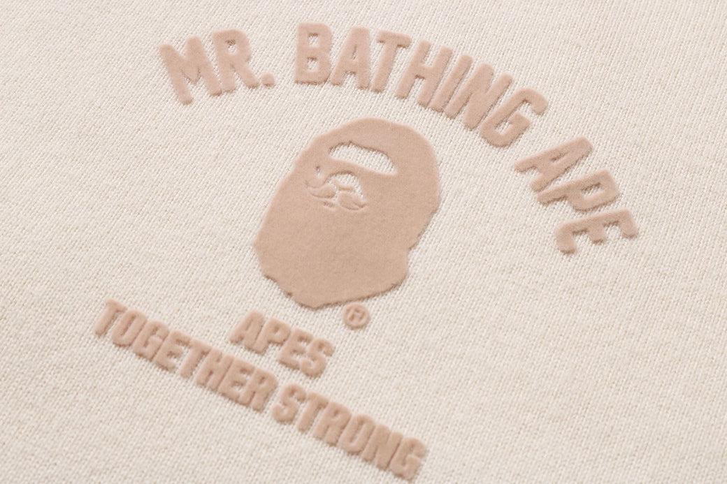 MR.BATHING APE COLLEGE PULLOVER HOODIE | bape.com