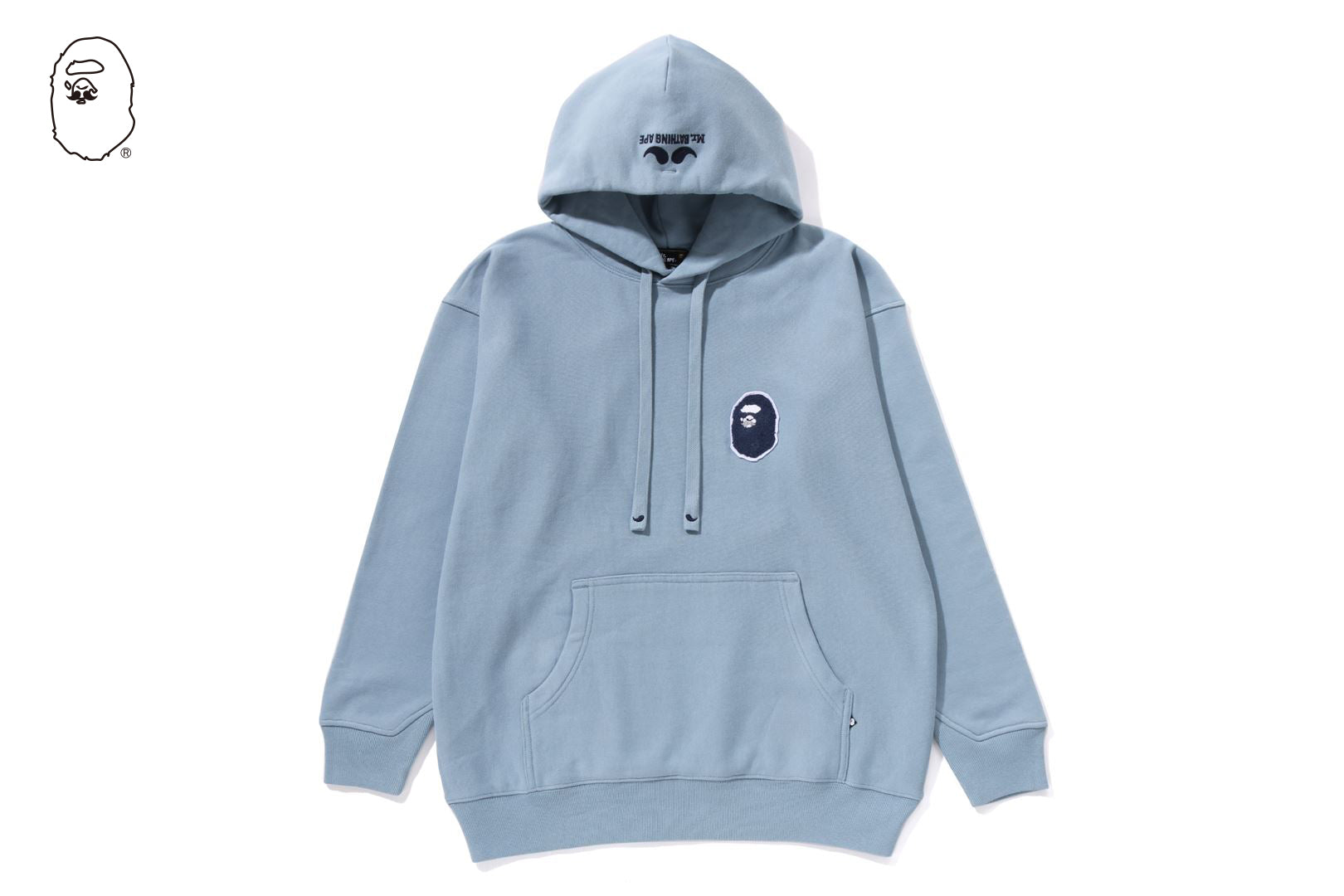 残りわずか【a bathing ape】ワンポイント プルオーバーフーディ 残りわずか【a bathing ape】ワンポイント プルオーバーフーディ