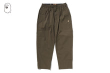 COTTON TWILL EASY PANTS