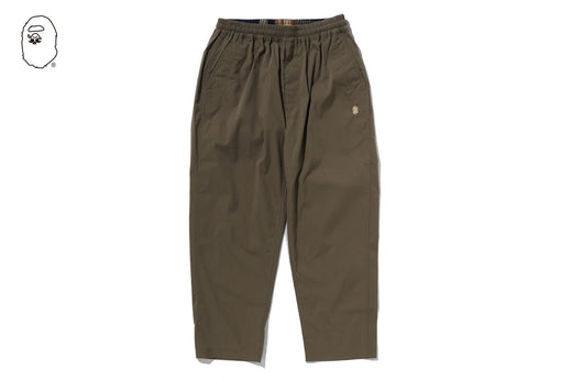 COTTON TWILL EASY PANTS