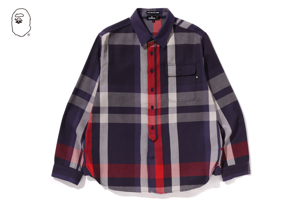 MR.BATHING APE CHECK SHIRT | bape.com