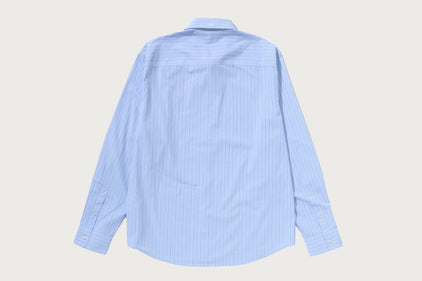 MULTI STRIPES COTTON POPLIN LS SHIRT