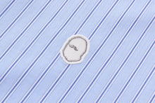 MULTI STRIPES COTTON POPLIN SS SHIRT