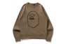 MR BATHING APE EMBROIDERY CREWNECK