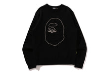 MR BATHING APE EMBROIDERY CREWNECK