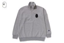 HALF ZIP PULL OVER SWEAT SHIRT #1