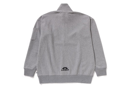 HALF ZIP PULL OVER SWEAT SHIRT #1