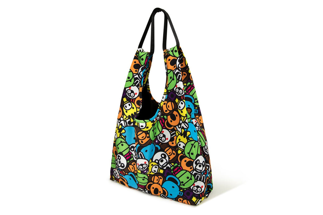 BAPE マイロ アニマル サファリ トートバッグ a bathing ape MILO ALL SAFARI TOTE BAG | bape.com
