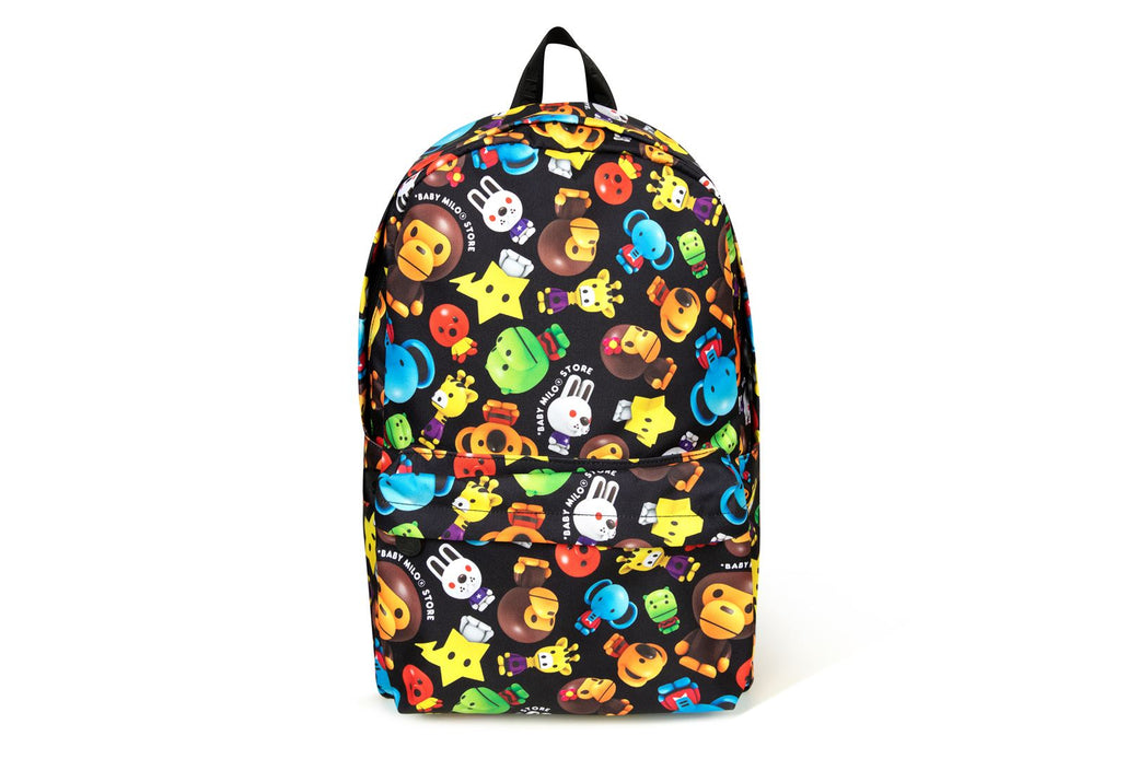 MILO 3D ALL PRINT PATTERN LARGE BACKPACK | bape.com