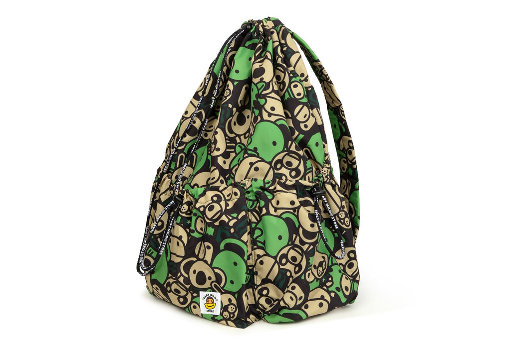 【A BATHING APE】ALL FRIENDS LARGE BACKPACK NEW ABC MILO ALL FRIENDS MINI BACKPACK | bape.com