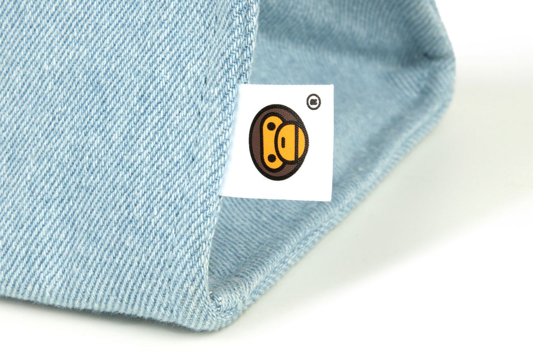 BABY MILO DENIM SMALL TOTE BAG | bape.com