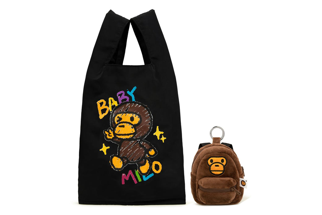 バッグ BABY MILO KEYCHAIN ECO BAG BABY MILO KEYCHAIN ECO BAG | bape.com