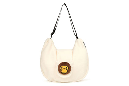 BABY MILO FAUX FUR LARGE TOTE BAG