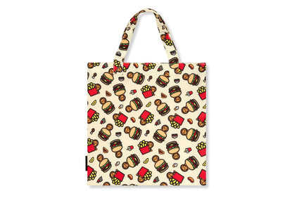 BABY MILO PLUSH DOLL BURGER TOTE BAG