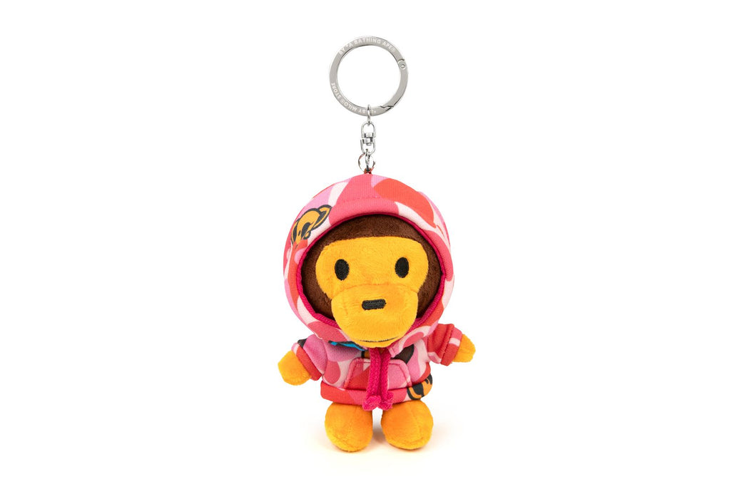 BABY MILO PLUSH DOLL MILO ALL FRIENDS CAMO HOODIE KEYCHAIN | bape.com