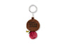 BABY MILO CHERRY PLUSH DOLL TAPE MEASURE KEYCHAIN