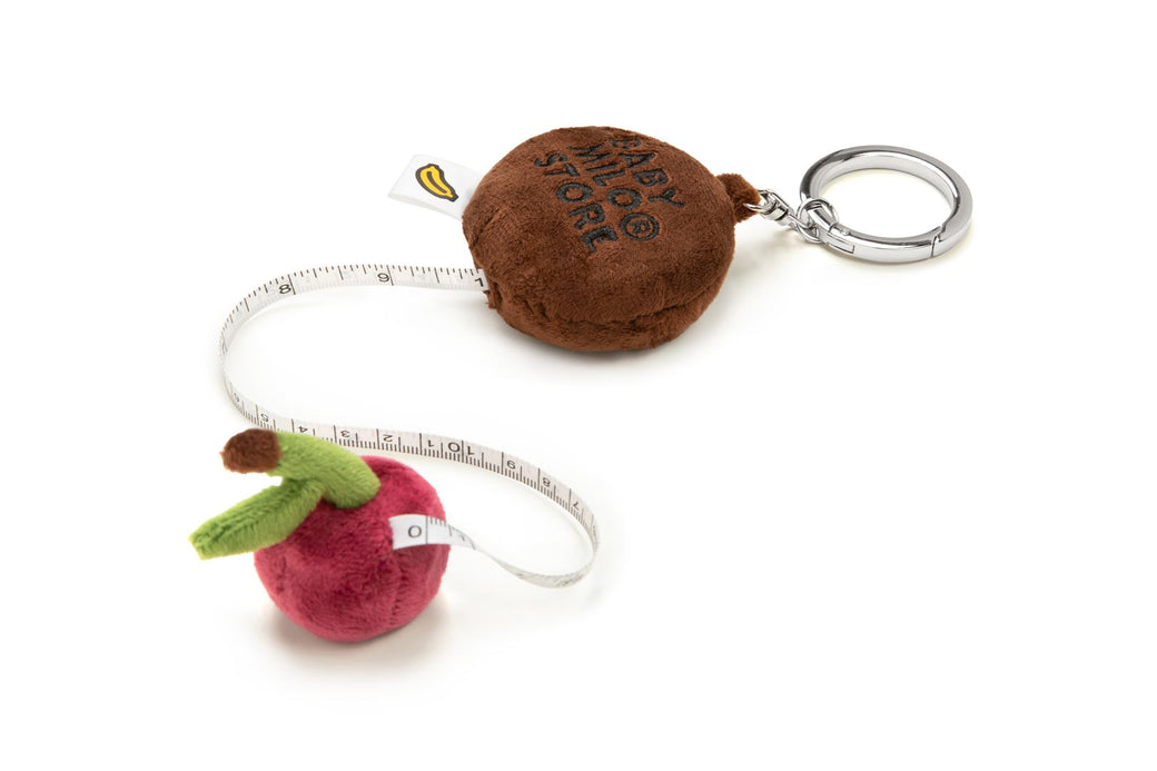 BABY MILO CHERRY PLUSH DOLL TAPE MEASURE KEYCHAIN | bape.com