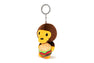 BABY MILO HAMBURGER PLUSH DOLL KEYCHAIN 12CM