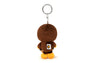 BABY MILO HAMBURGER PLUSH DOLL KEYCHAIN 12CM